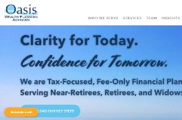 Twenty over ten website for Advisory services